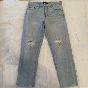 slim boyfriend fit jeans